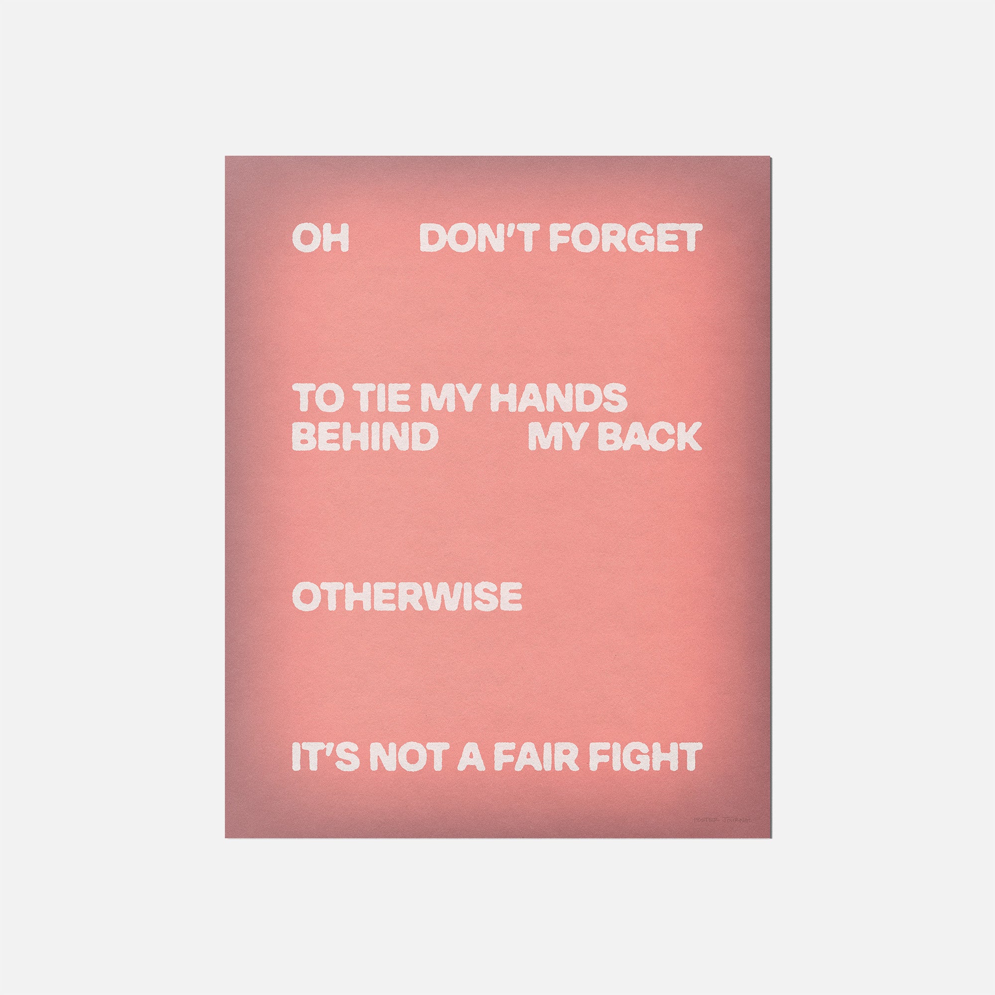 FIGHT PRINT