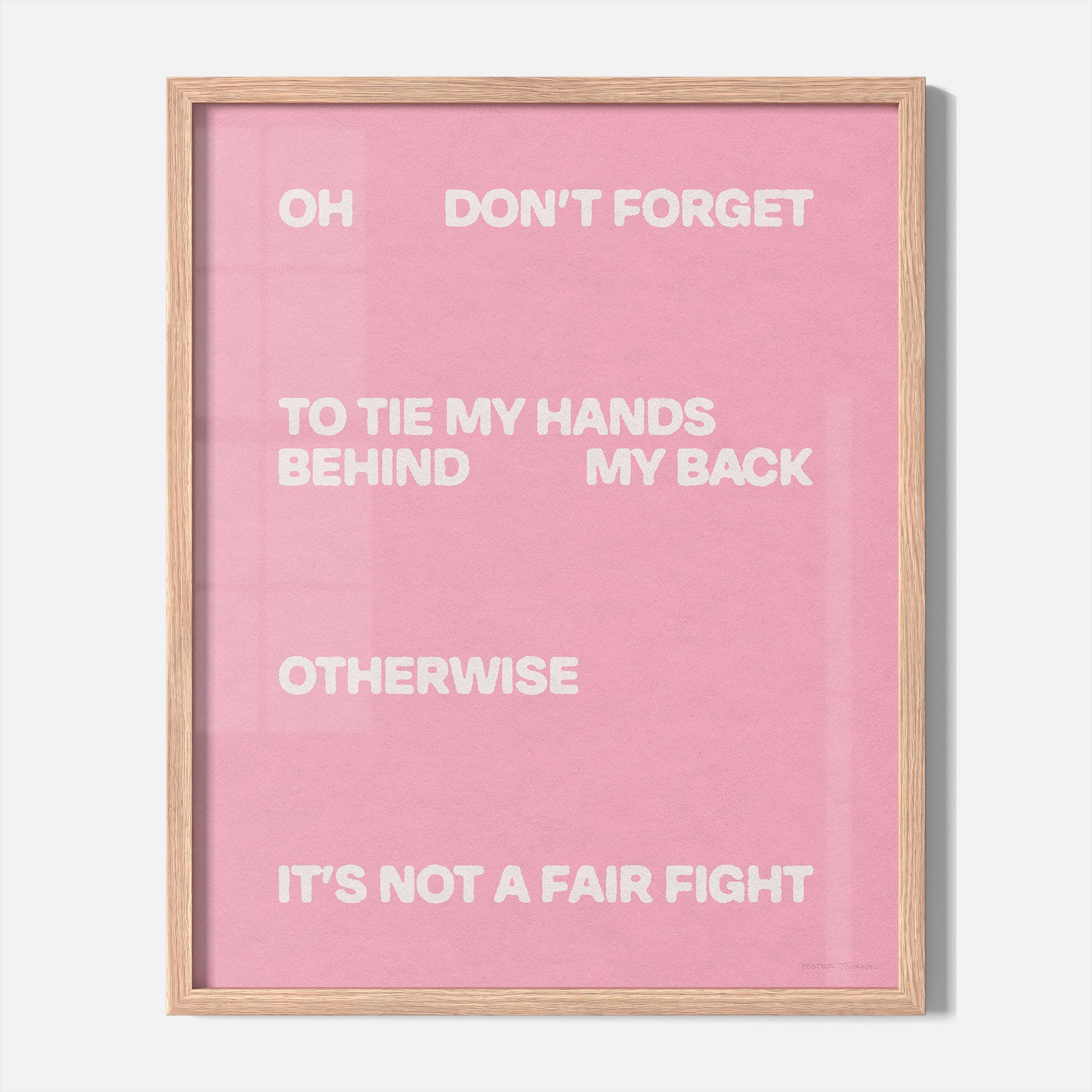FIGHT PRINT