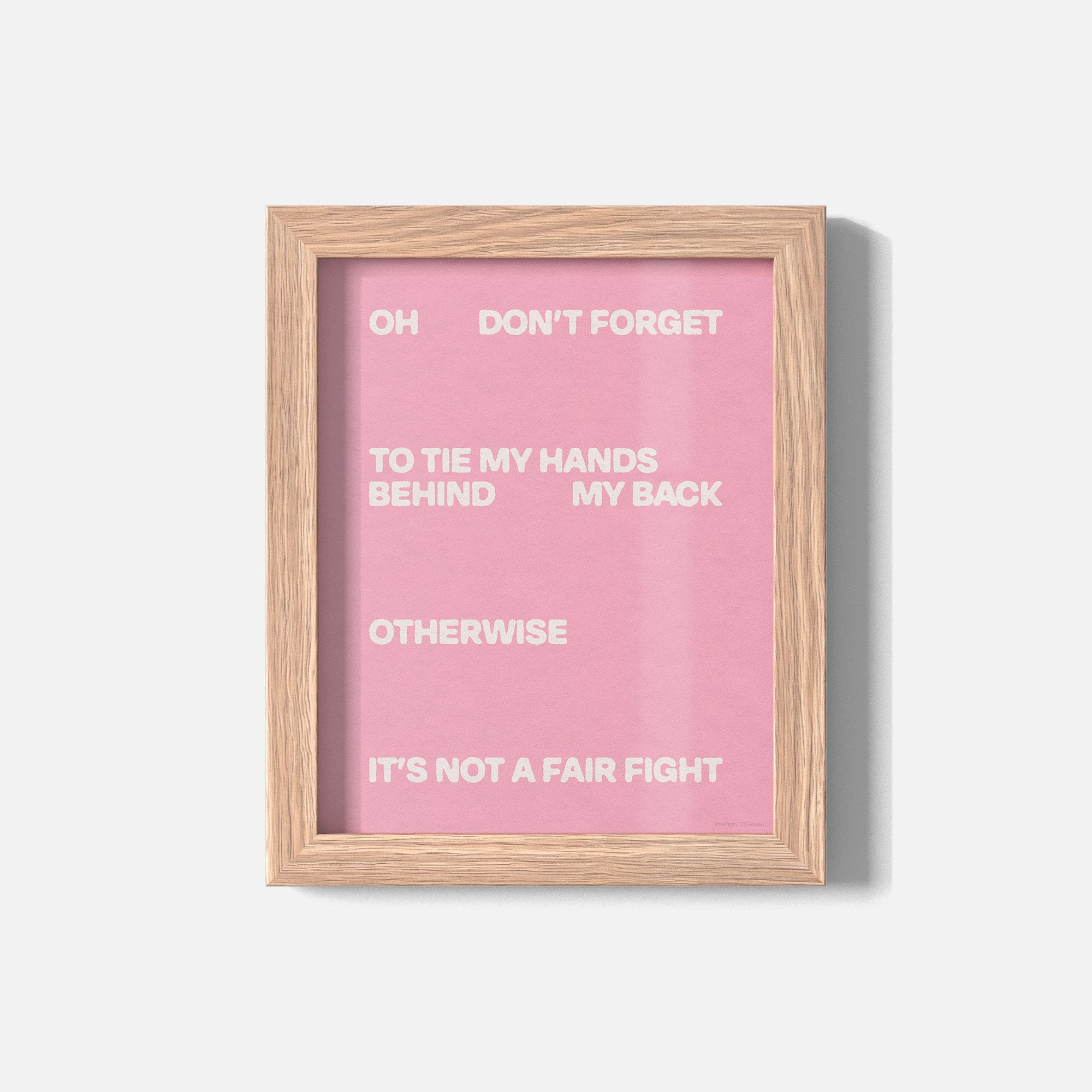 FIGHT PRINT
