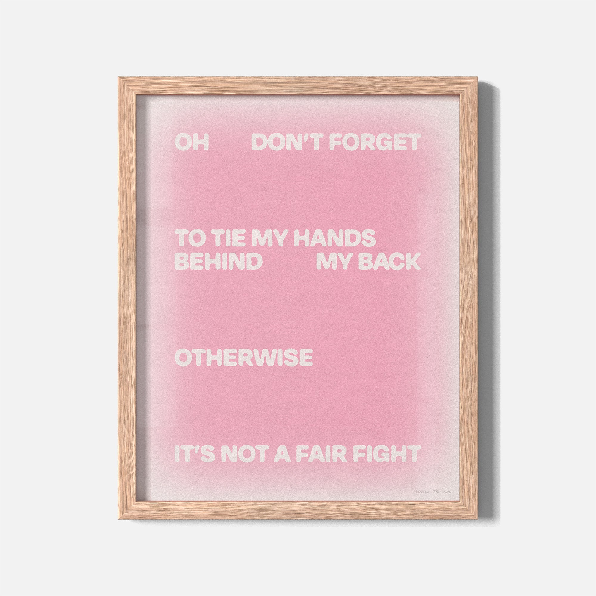 FIGHT PRINT