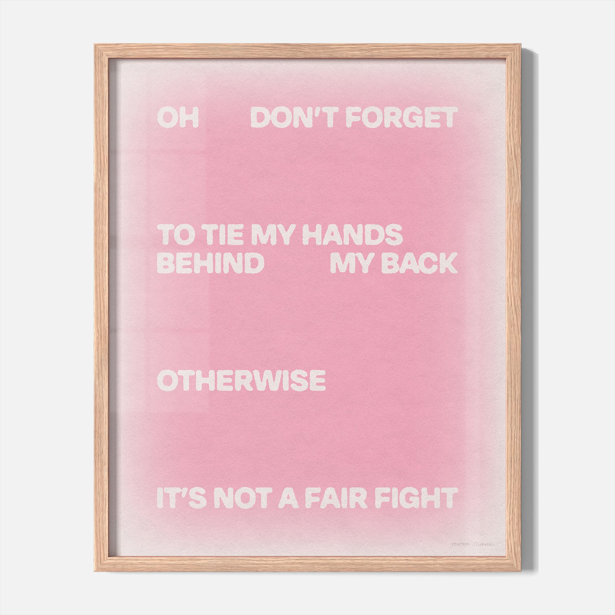 FIGHT PRINT