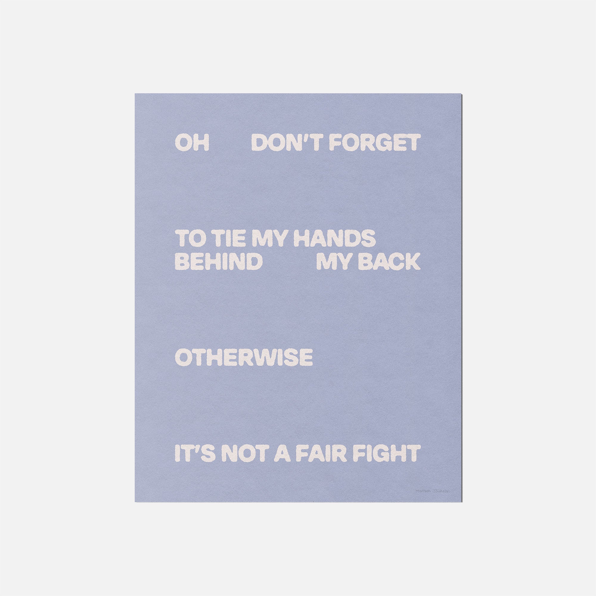FIGHT PRINT