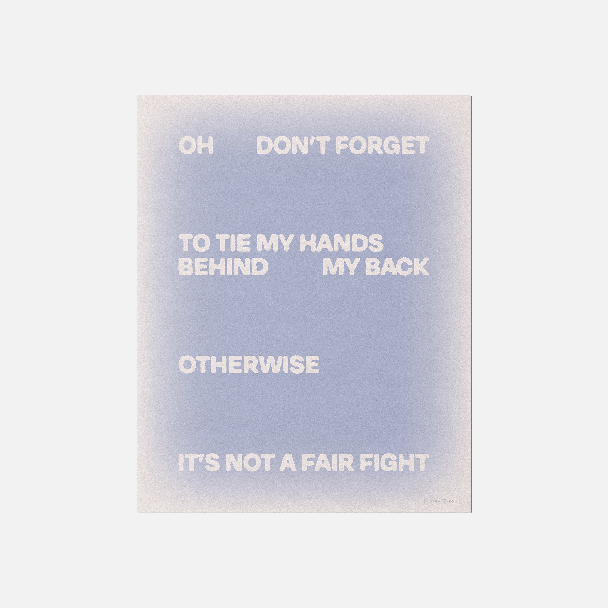 FIGHT PRINT