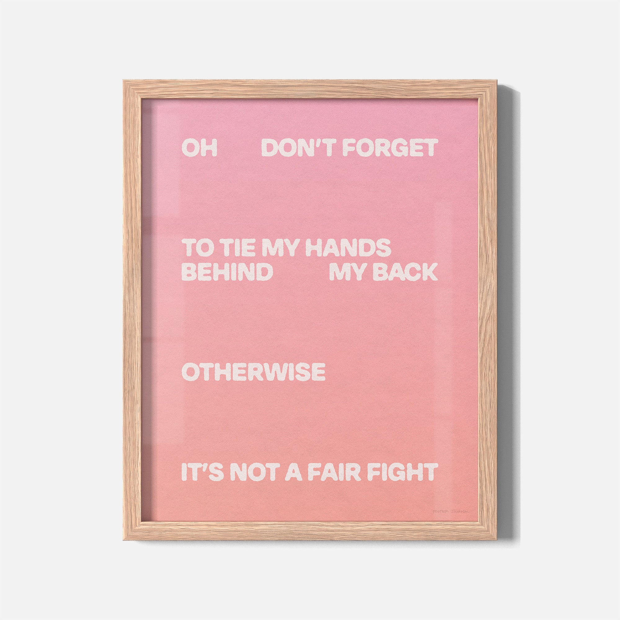 FIGHT PRINT