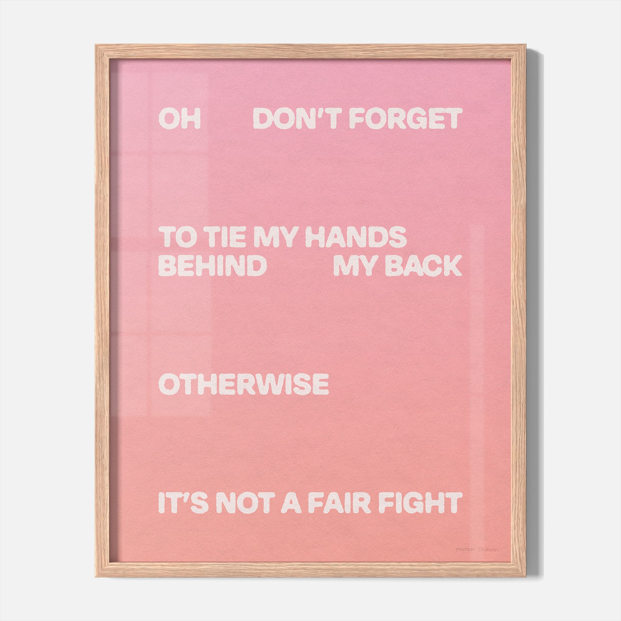 FIGHT PRINT
