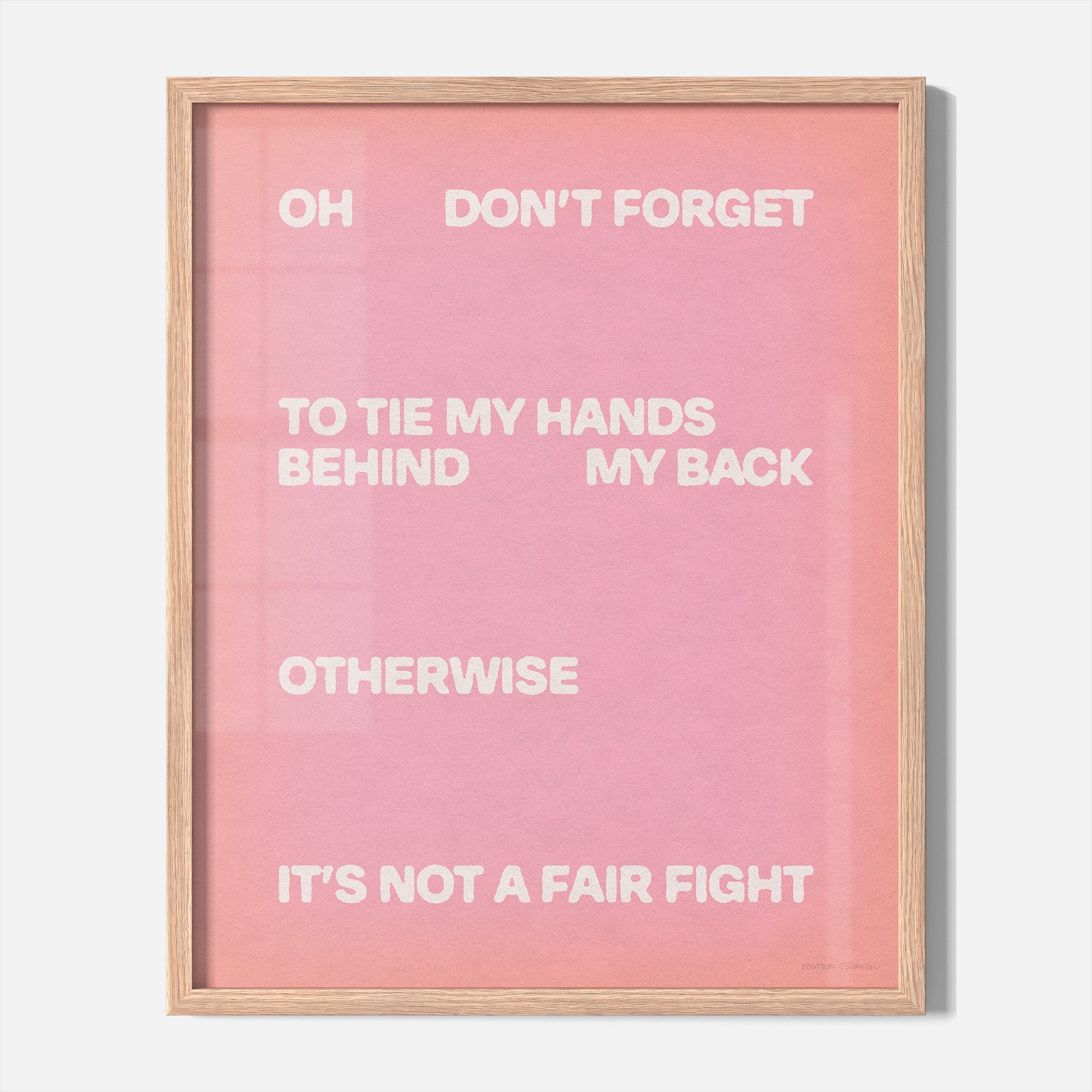FIGHT PRINT