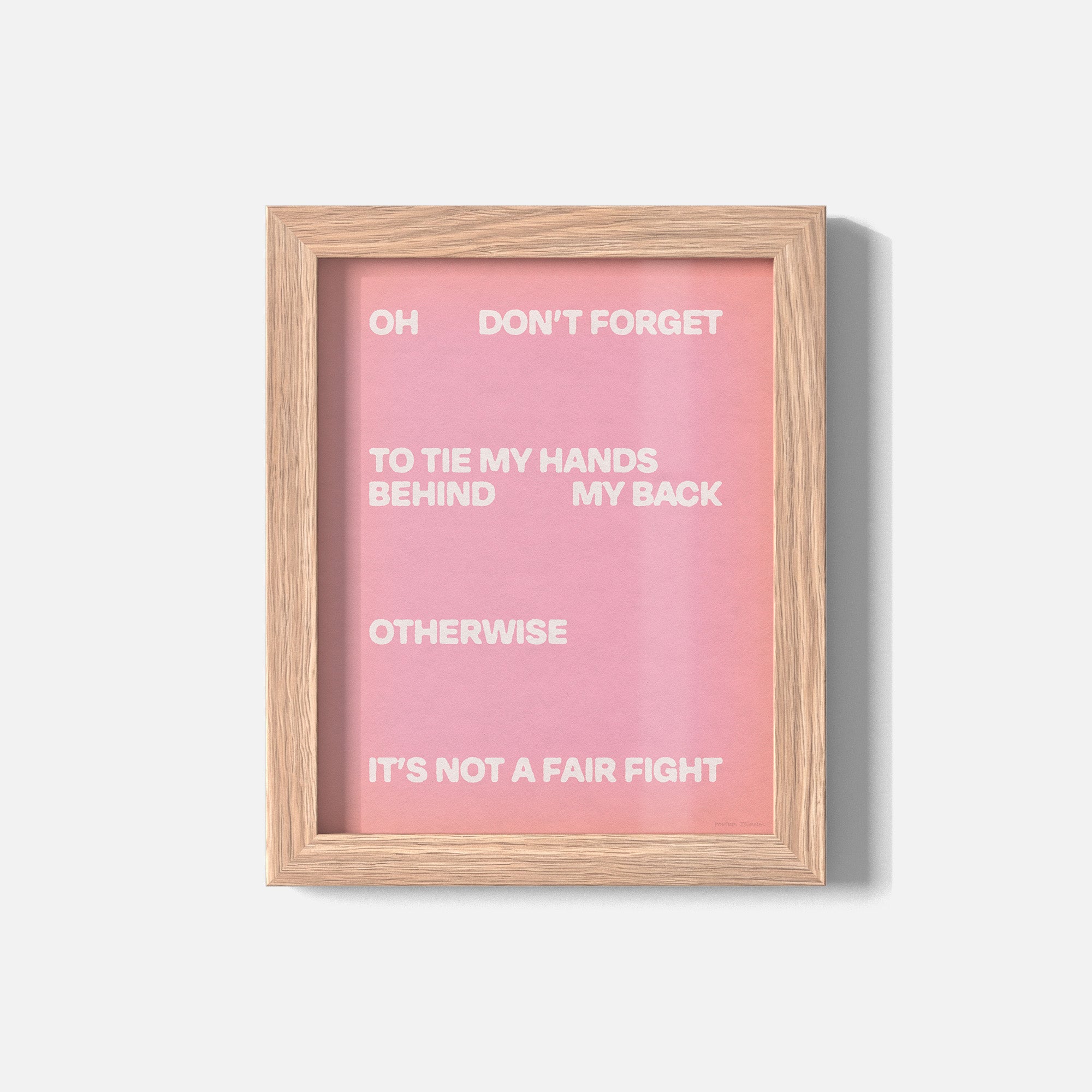 FIGHT PRINT