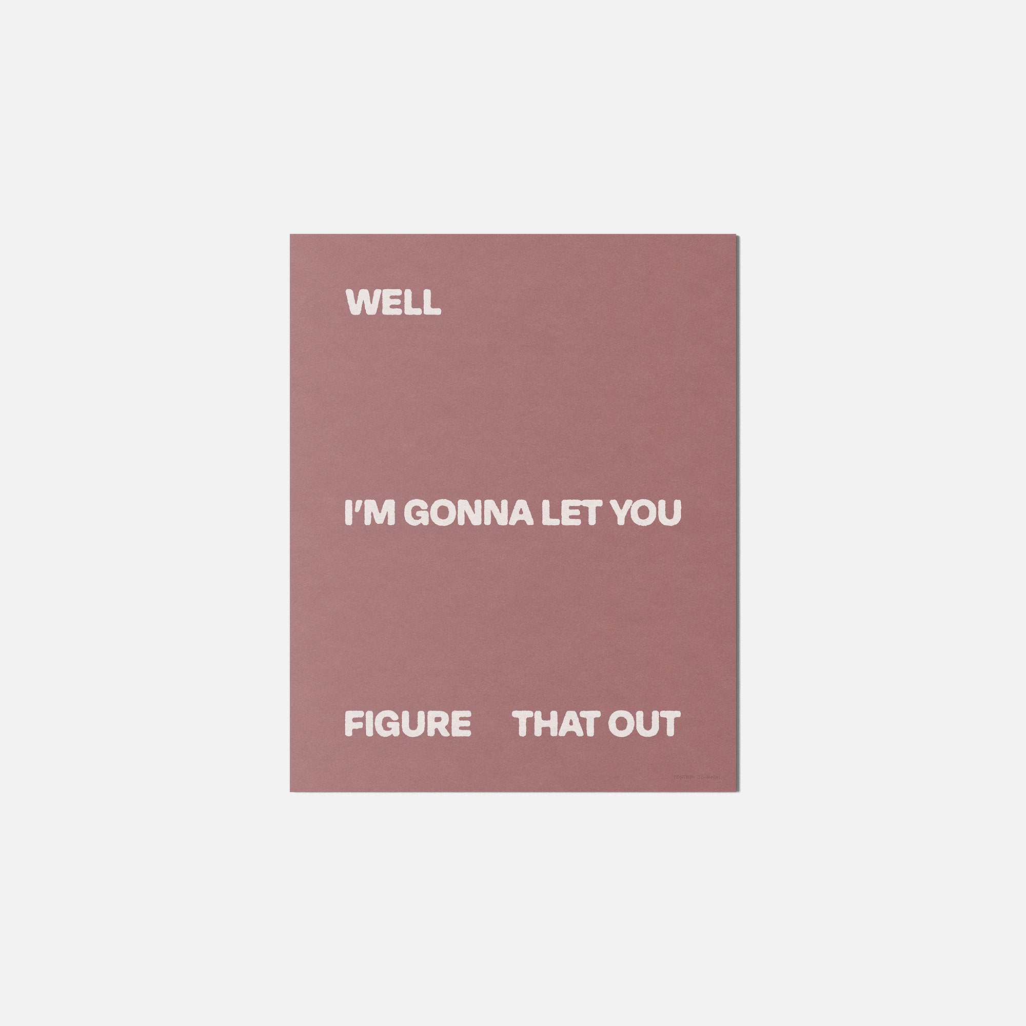 FIGURE PRINT