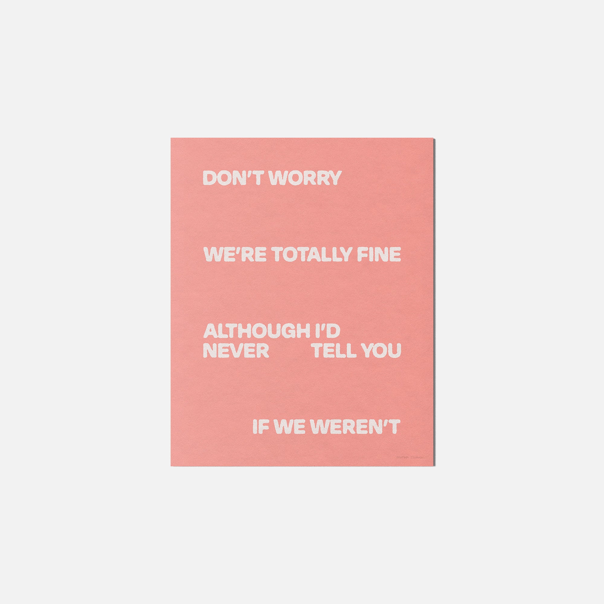 FINE PRINT