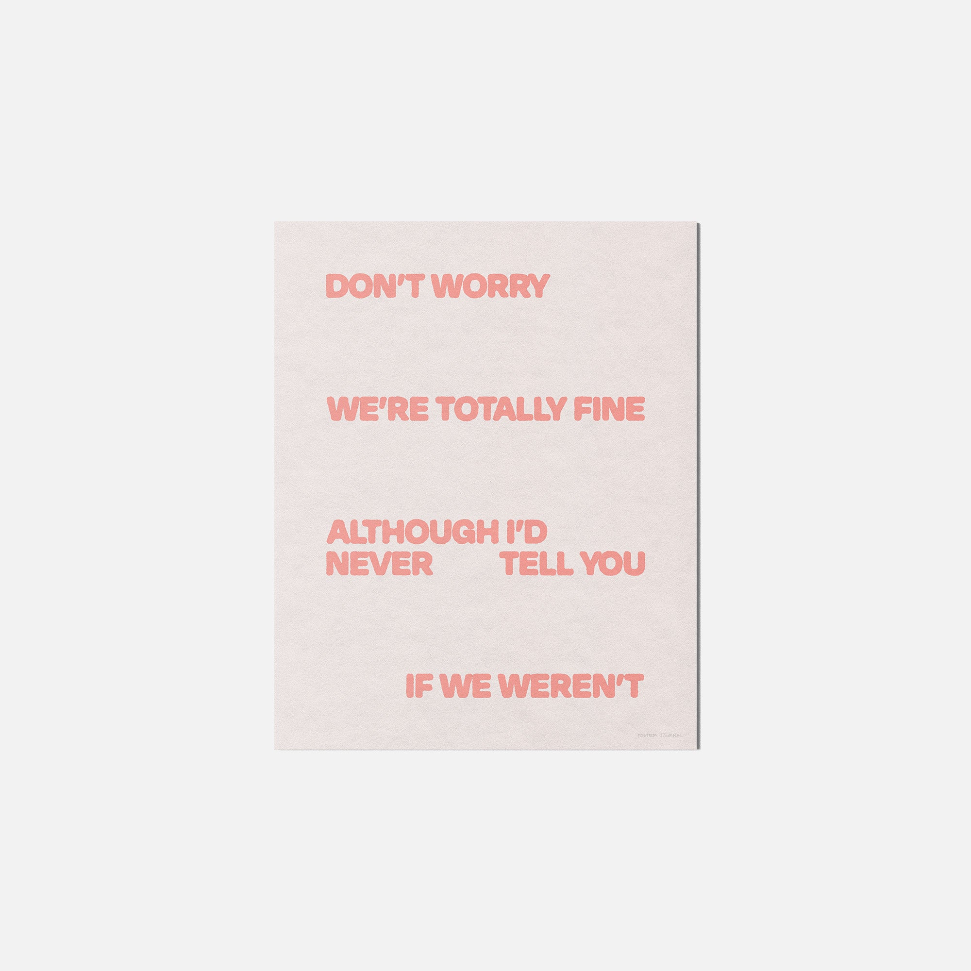 FINE PRINT