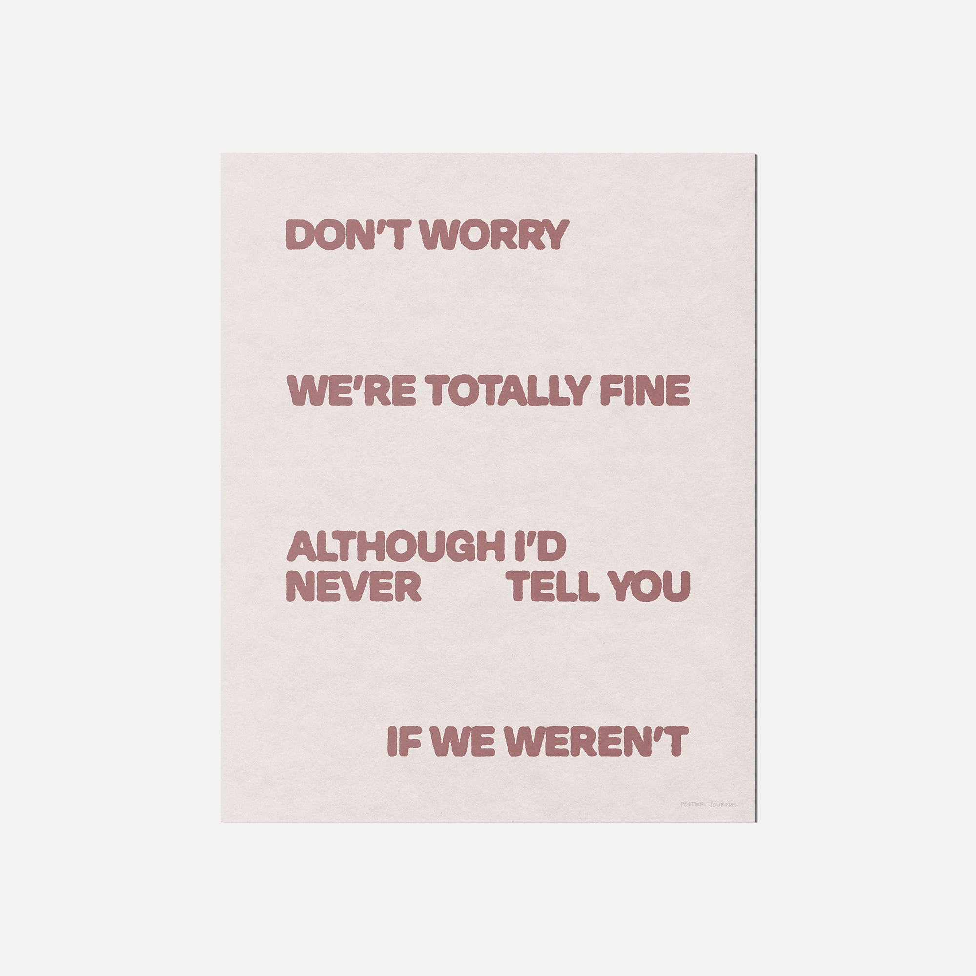 FINE PRINT