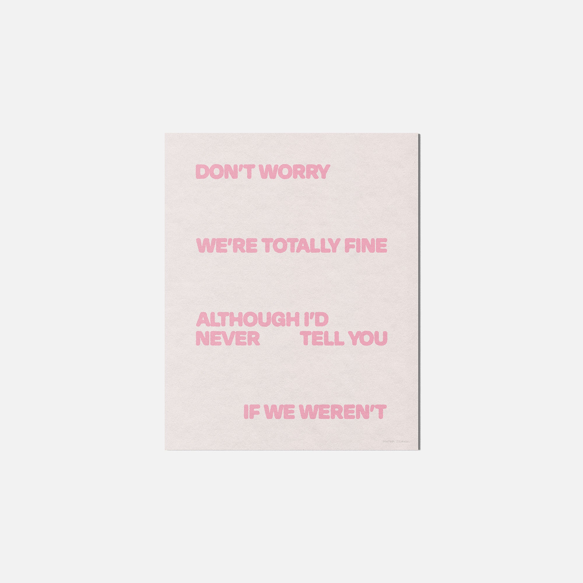 FINE PRINT