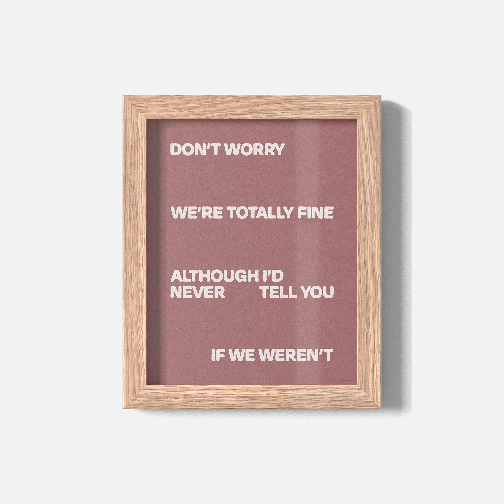 FINE PRINT