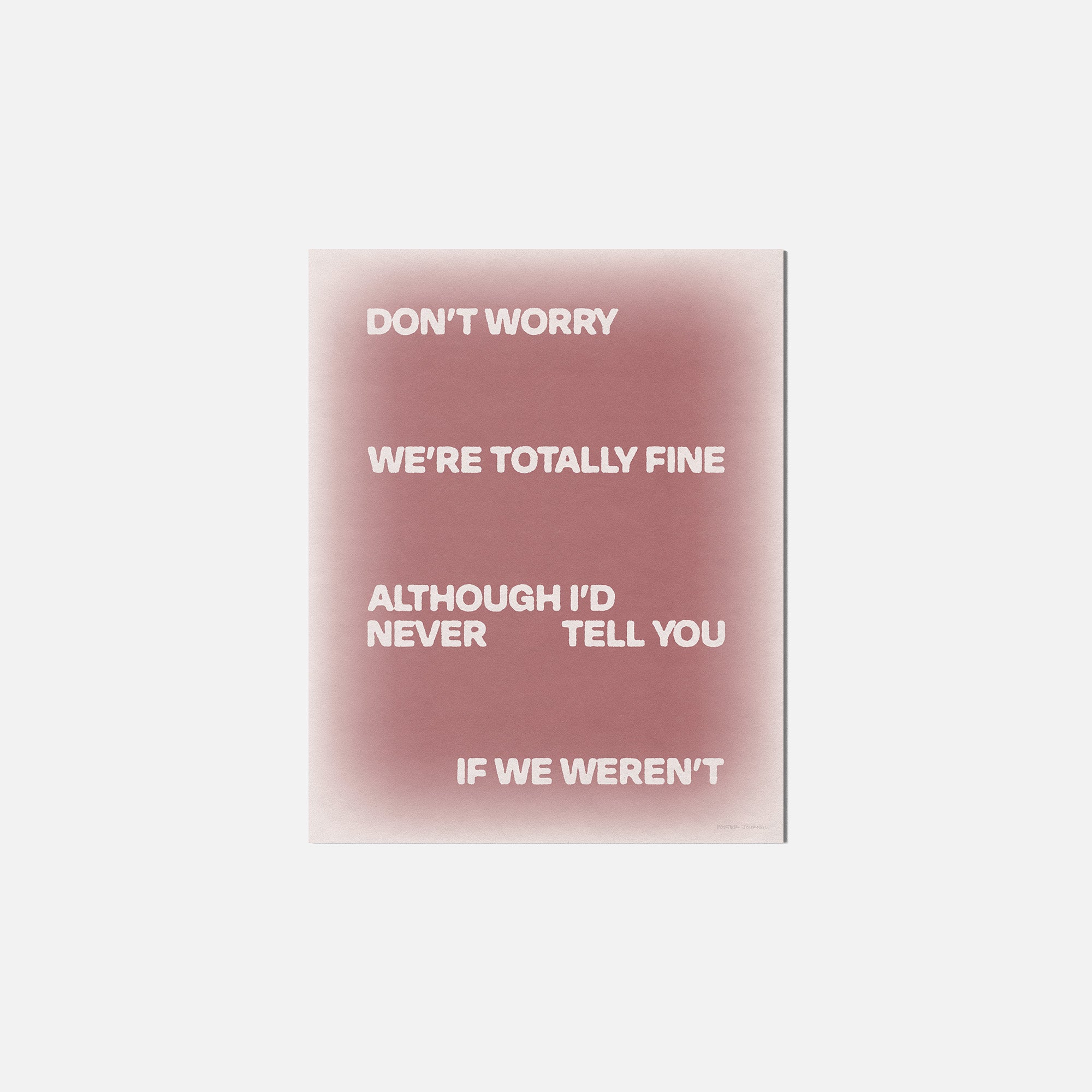 FINE PRINT