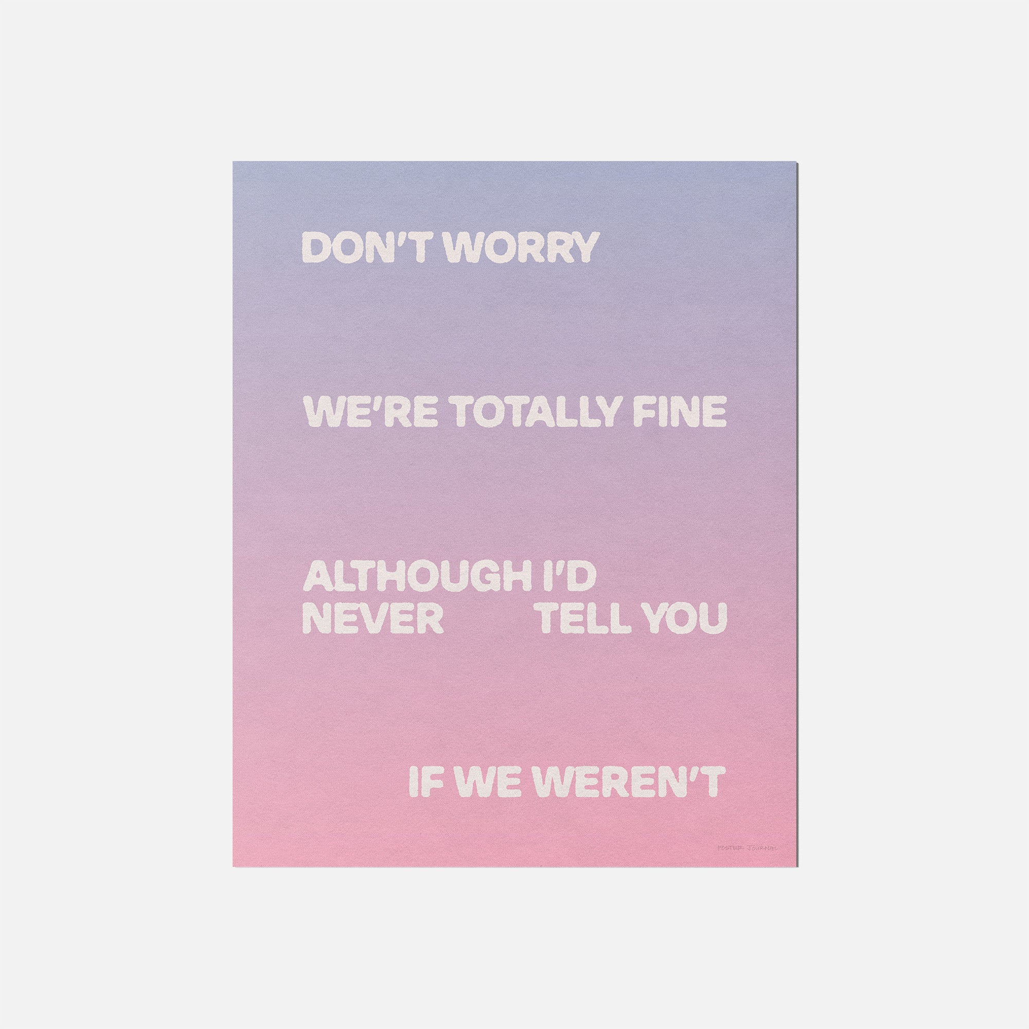 FINE PRINT