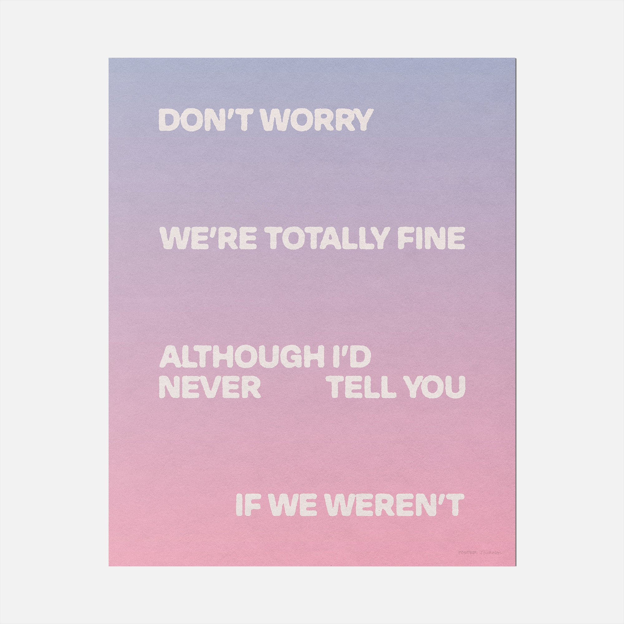 FINE PRINT