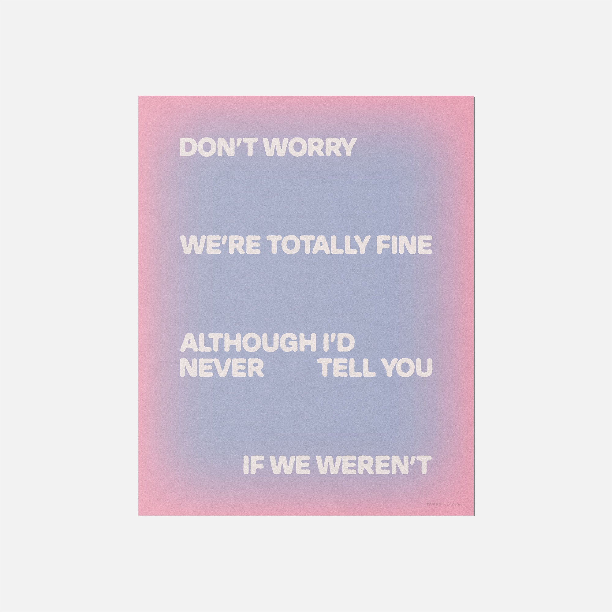 FINE PRINT
