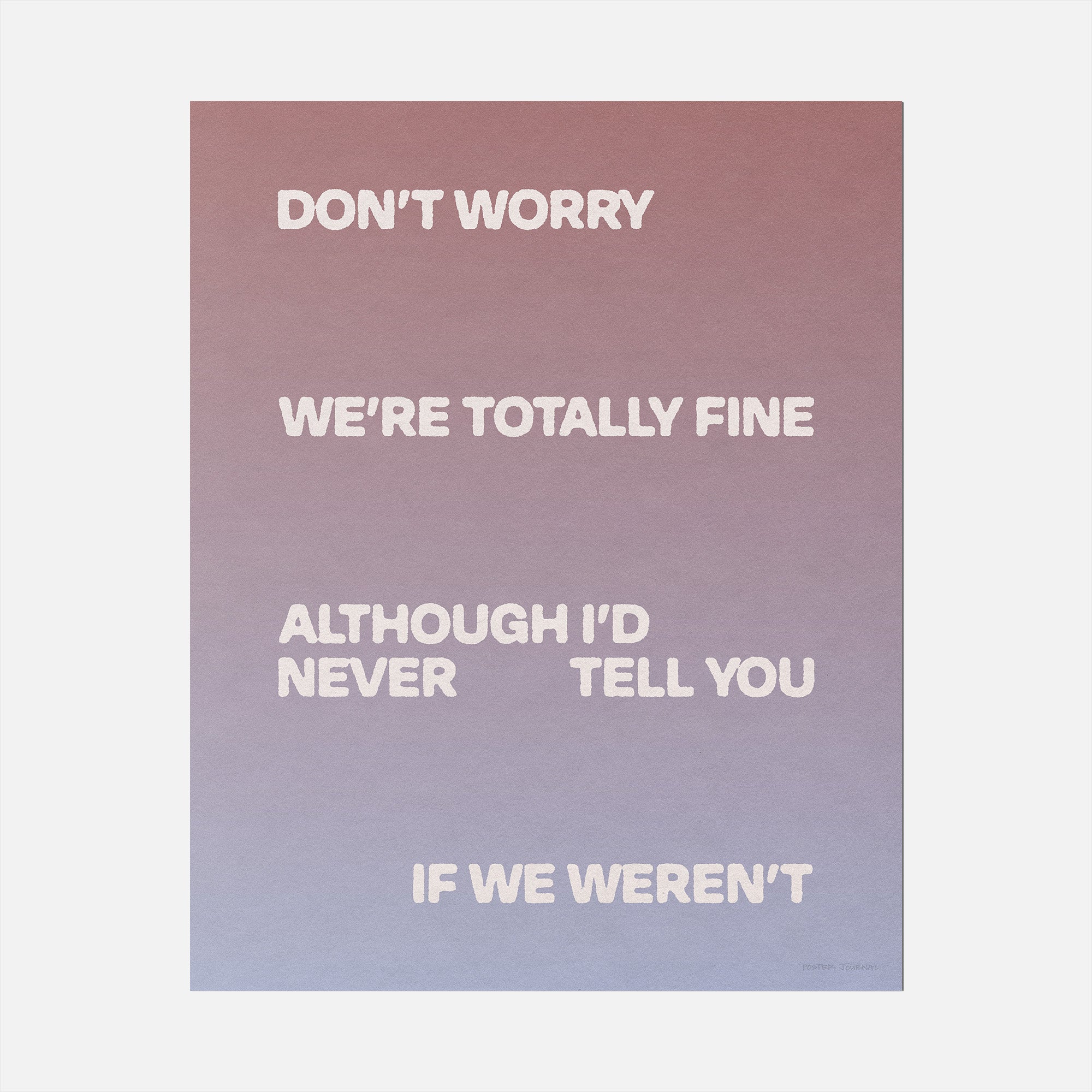 FINE PRINT