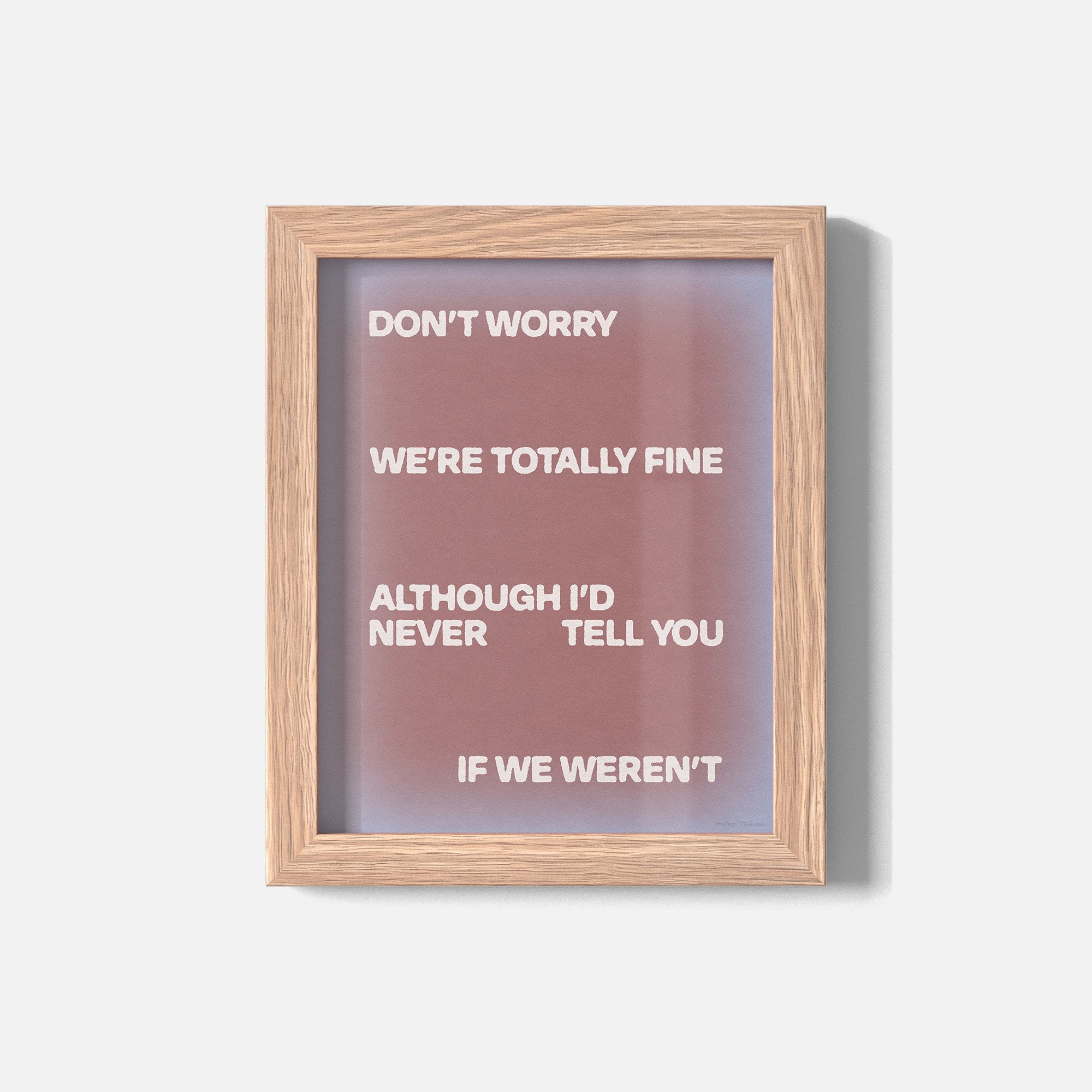 FINE PRINT