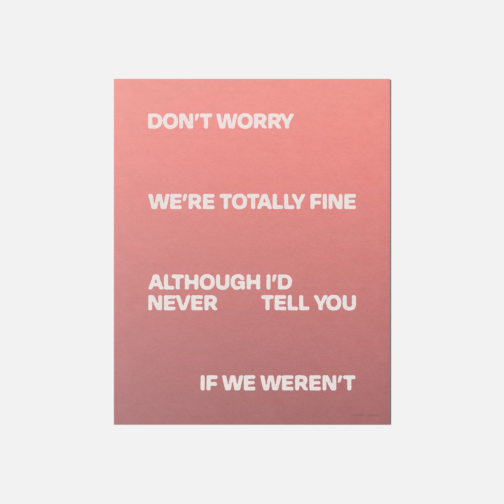 FINE PRINT
