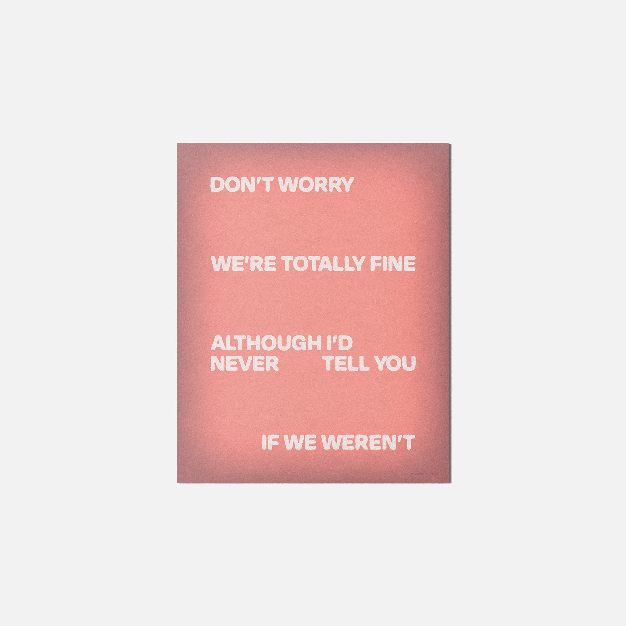 FINE PRINT