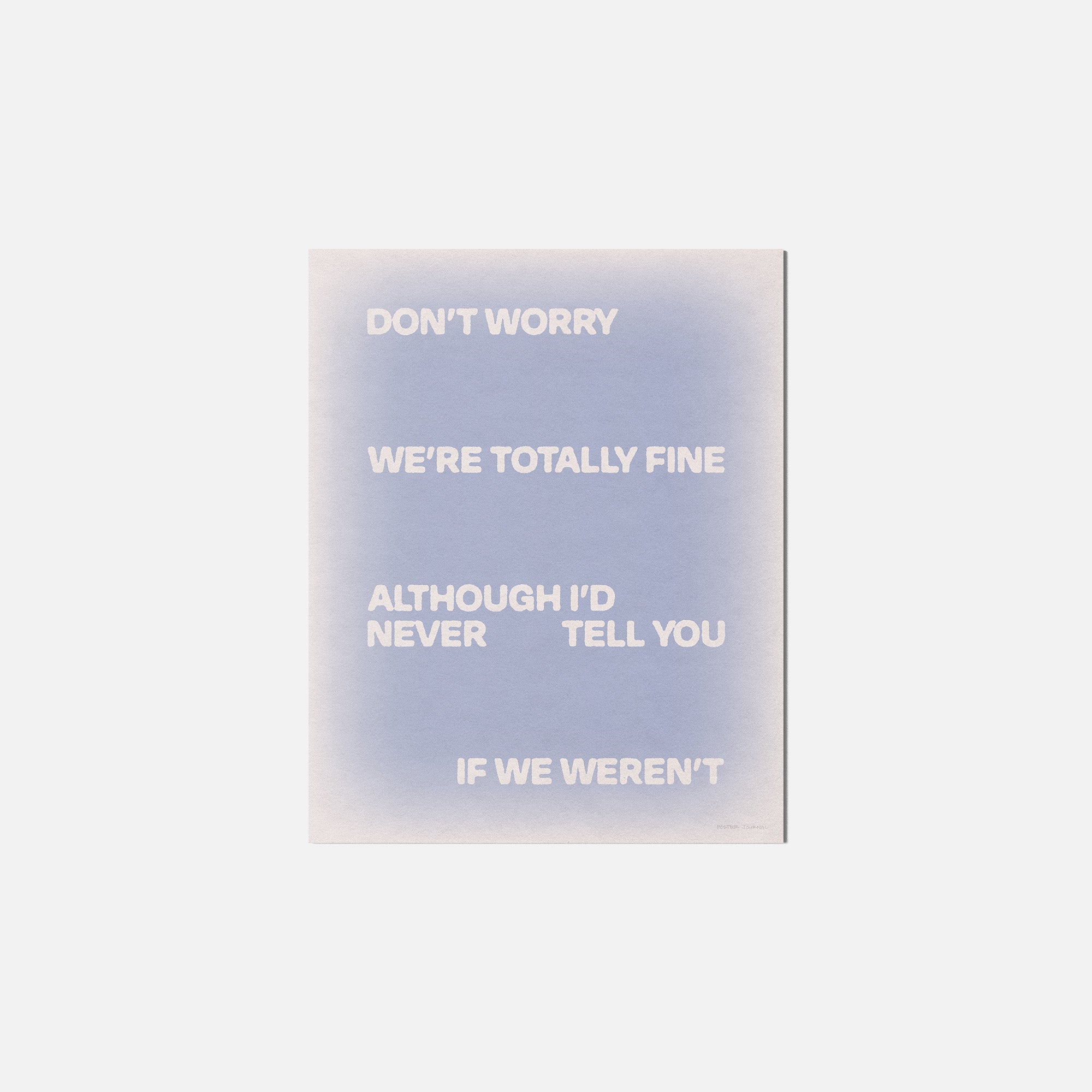 FINE PRINT