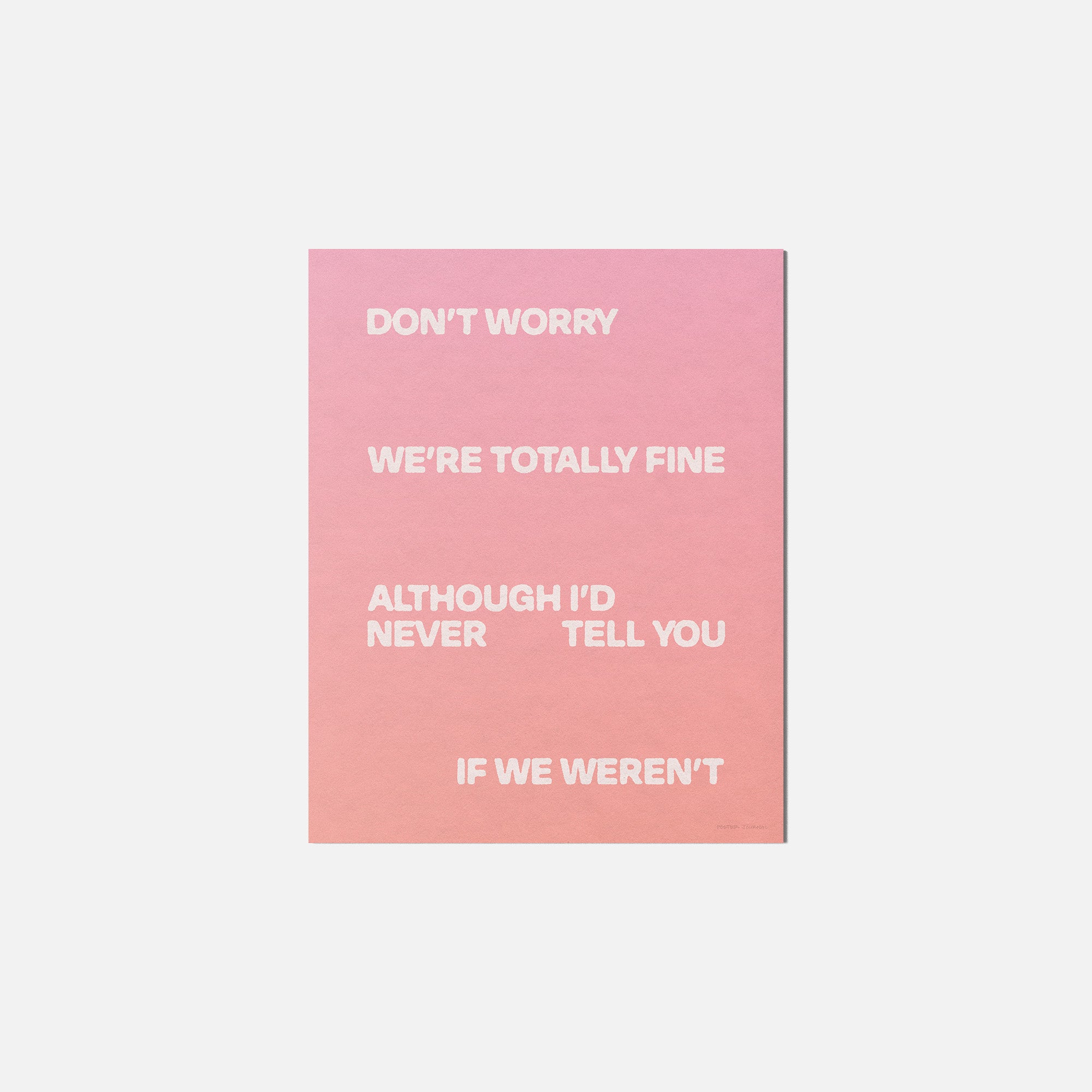FINE PRINT