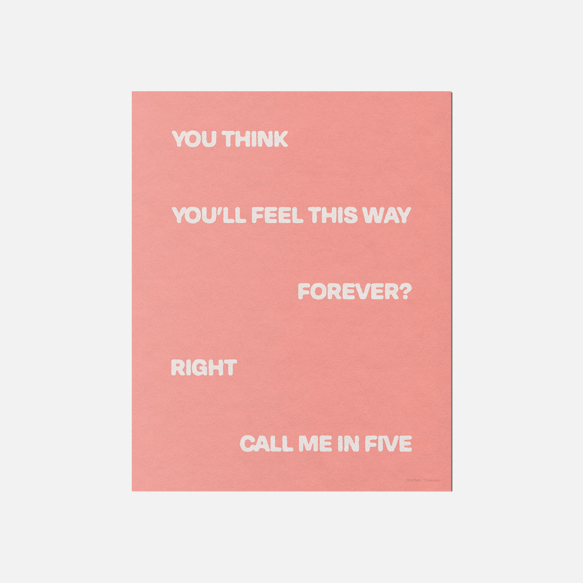 FIVE PRINT