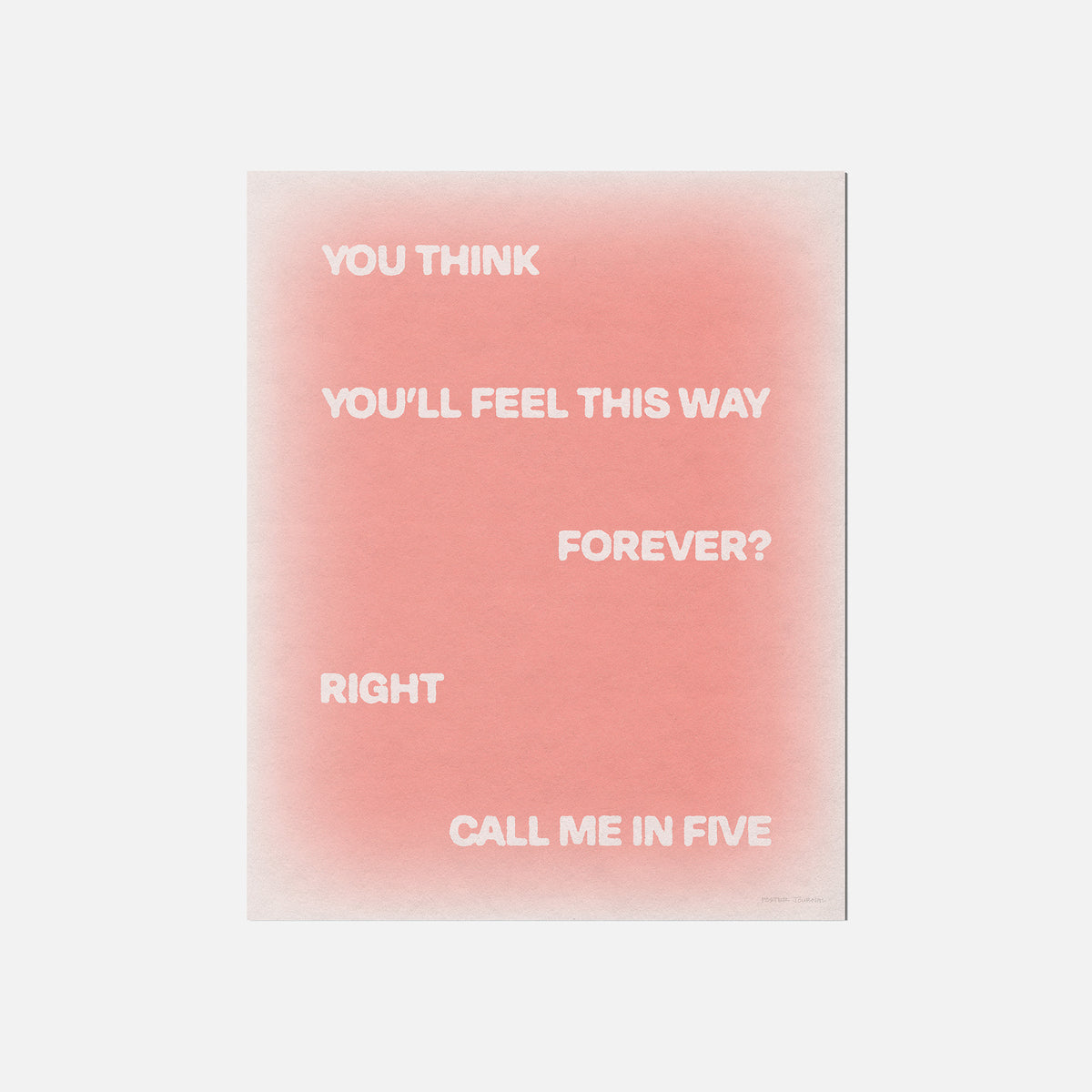 FIVE PRINT