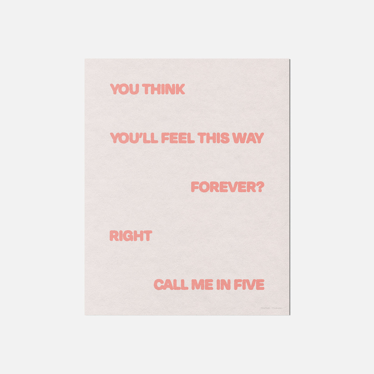 FIVE PRINT