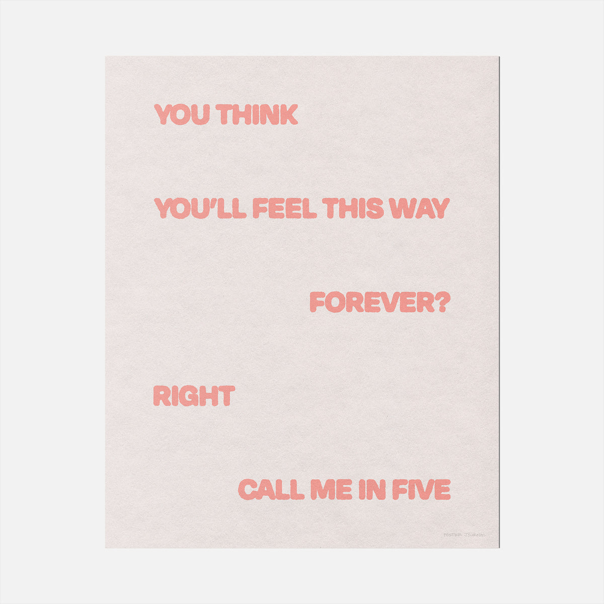 FIVE PRINT