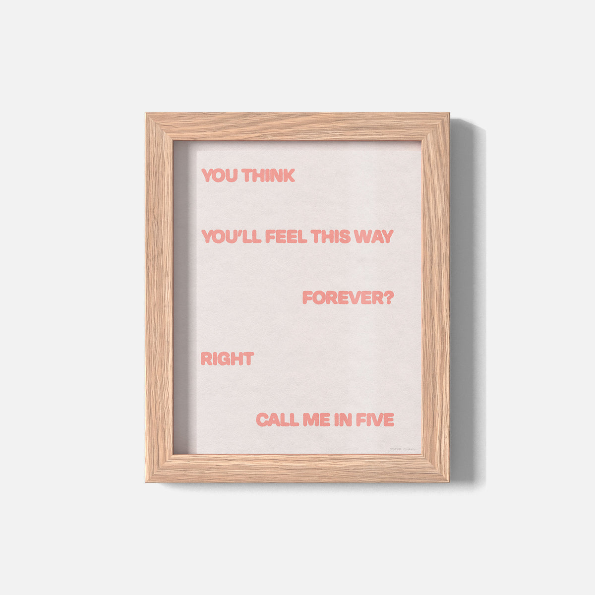FIVE PRINT