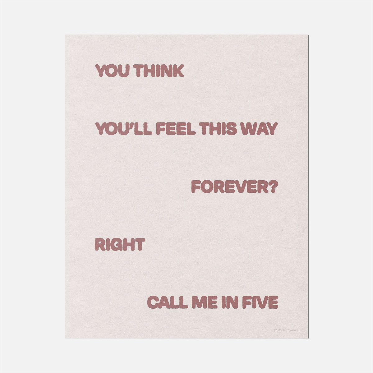 FIVE PRINT