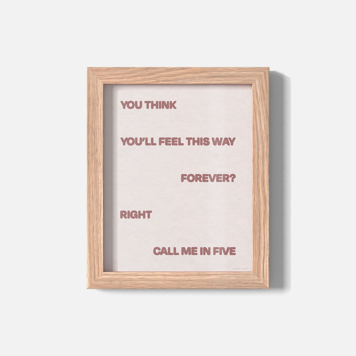 FIVE PRINT