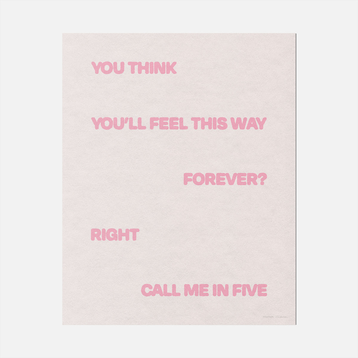 FIVE PRINT