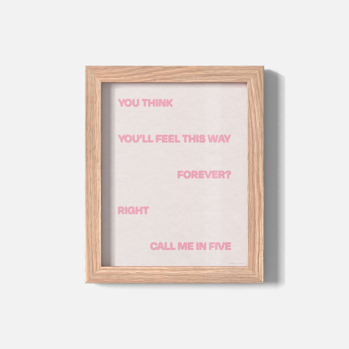 FIVE PRINT