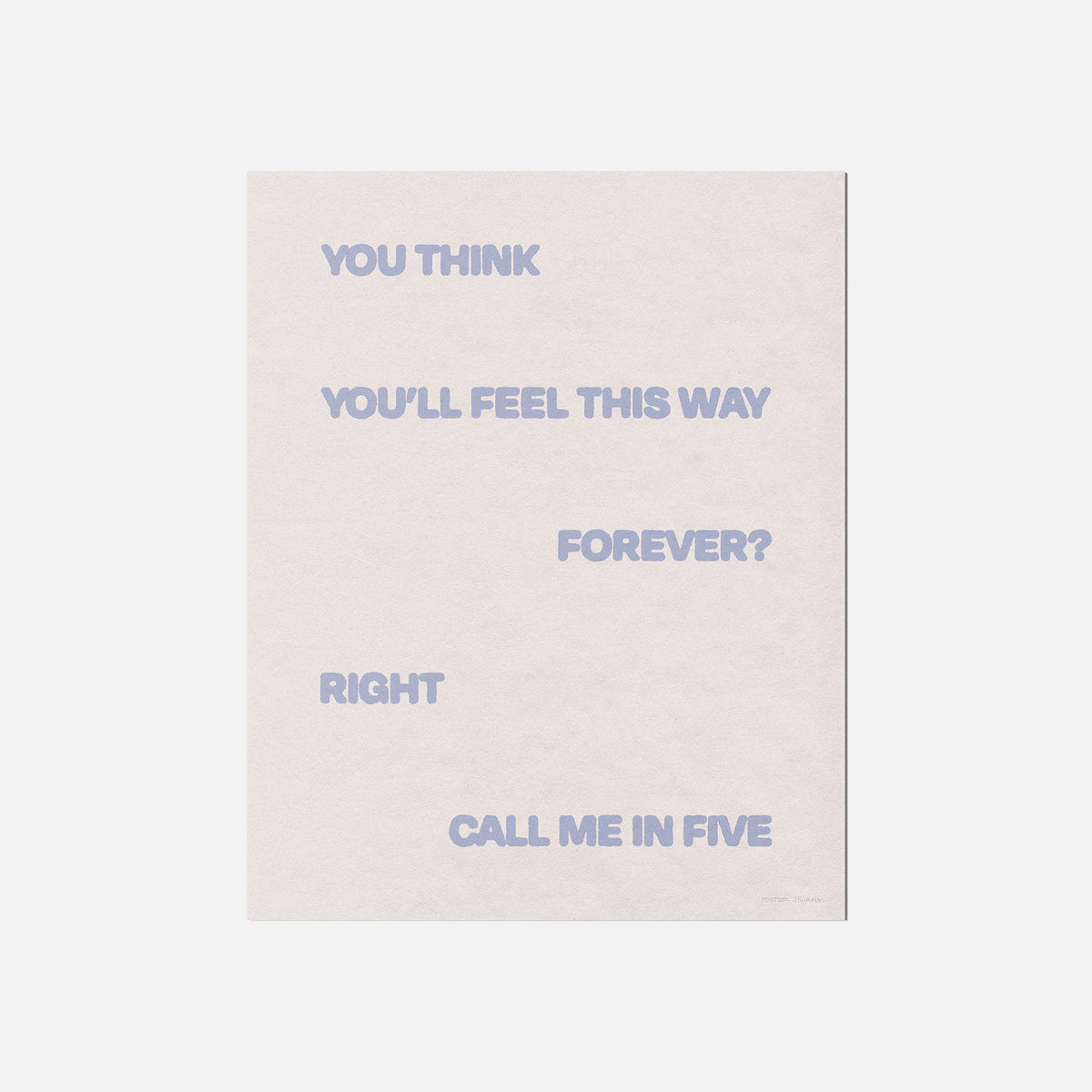 FIVE PRINT