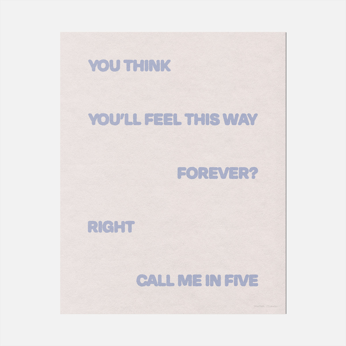 FIVE PRINT