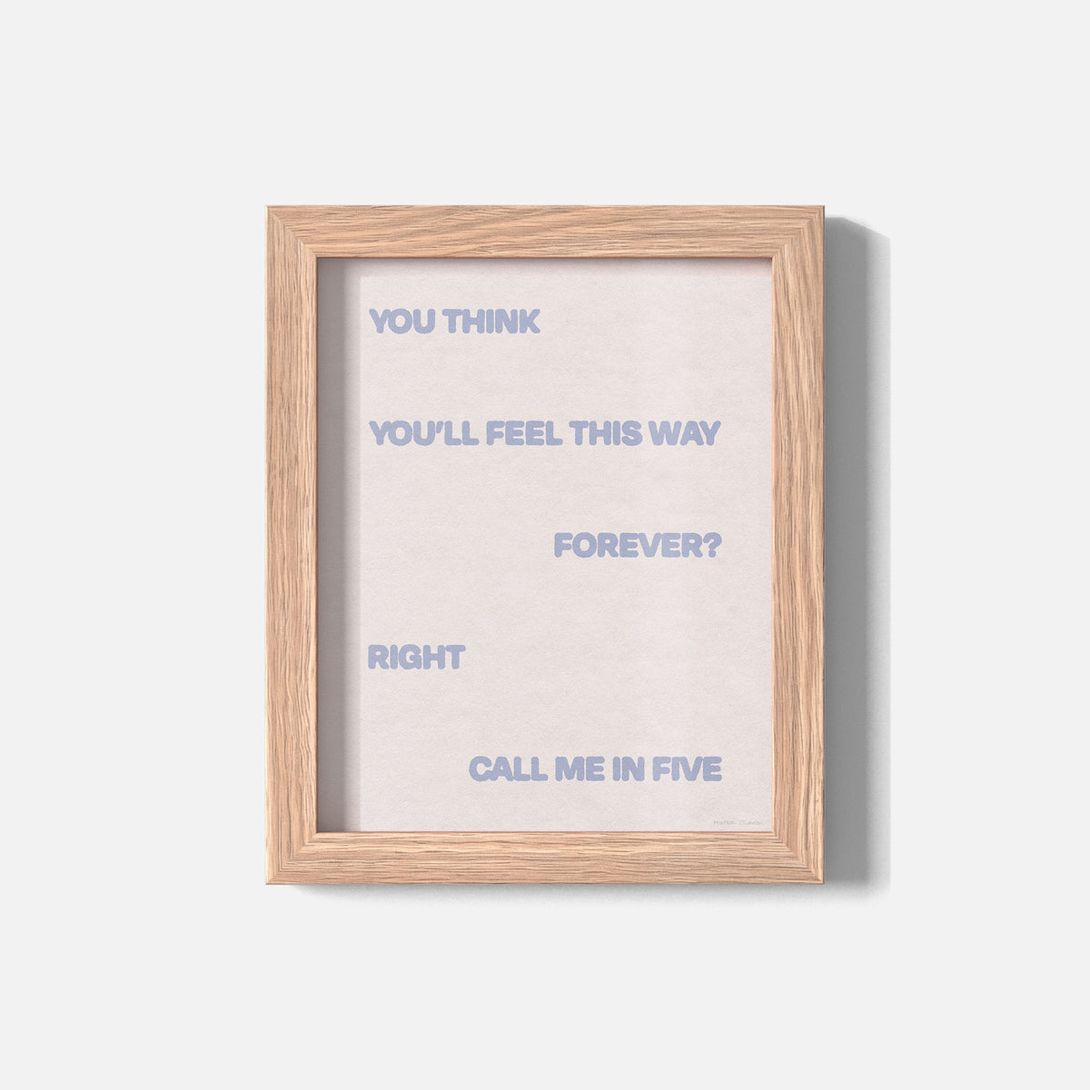 FIVE PRINT