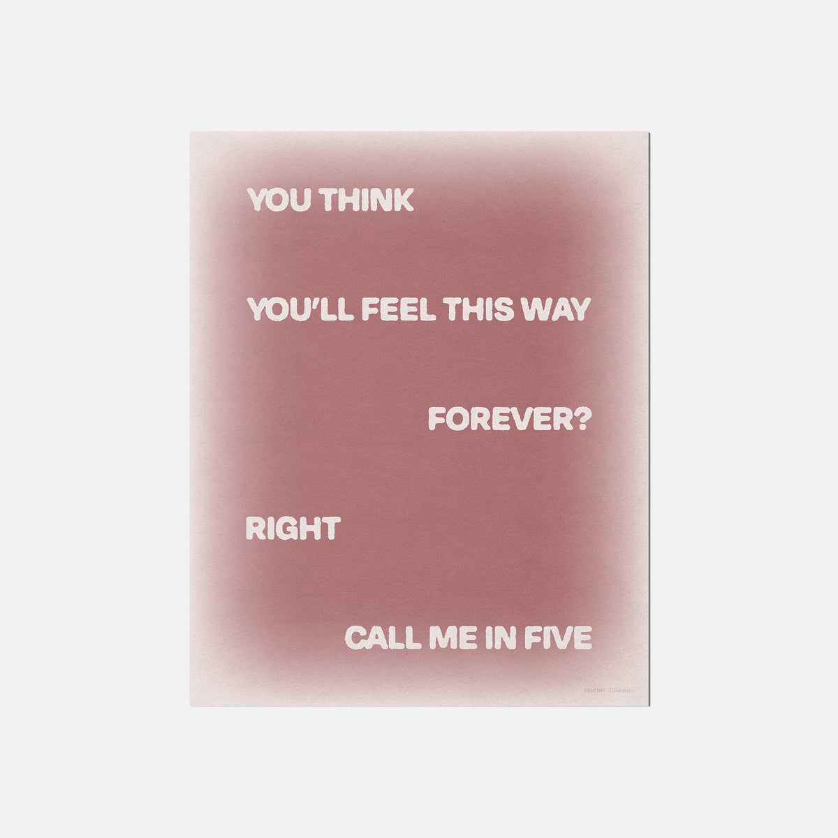 FIVE PRINT