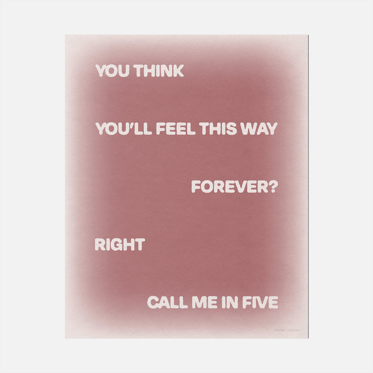 FIVE PRINT