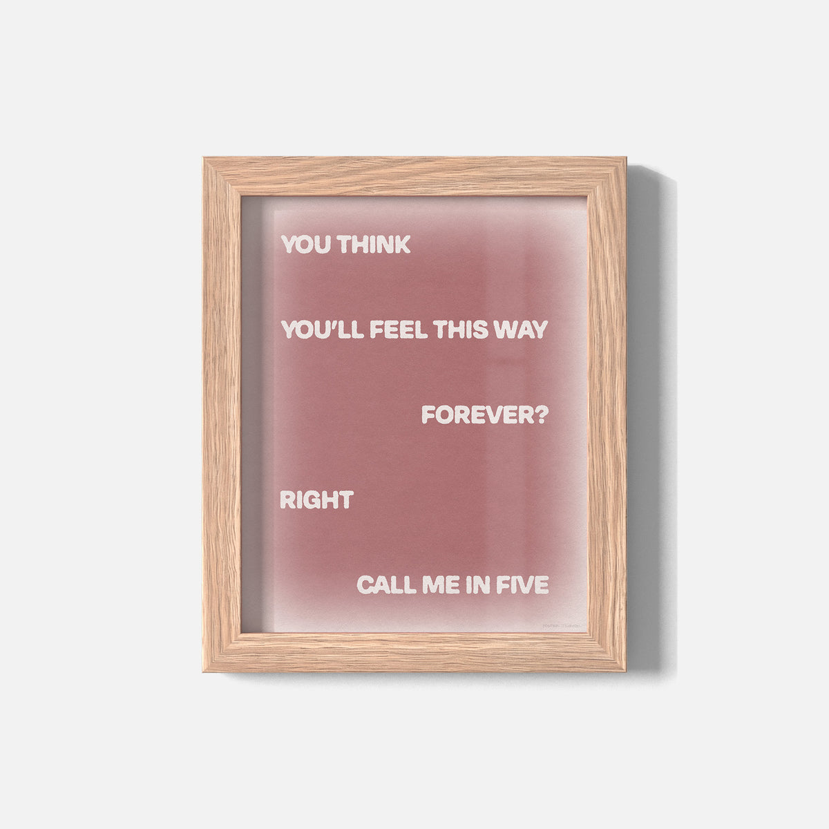 FIVE PRINT