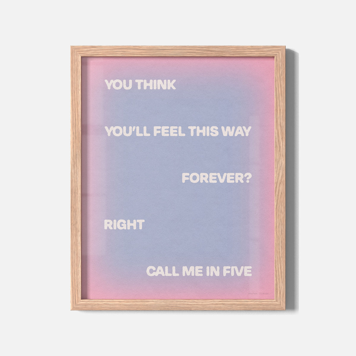FIVE PRINT