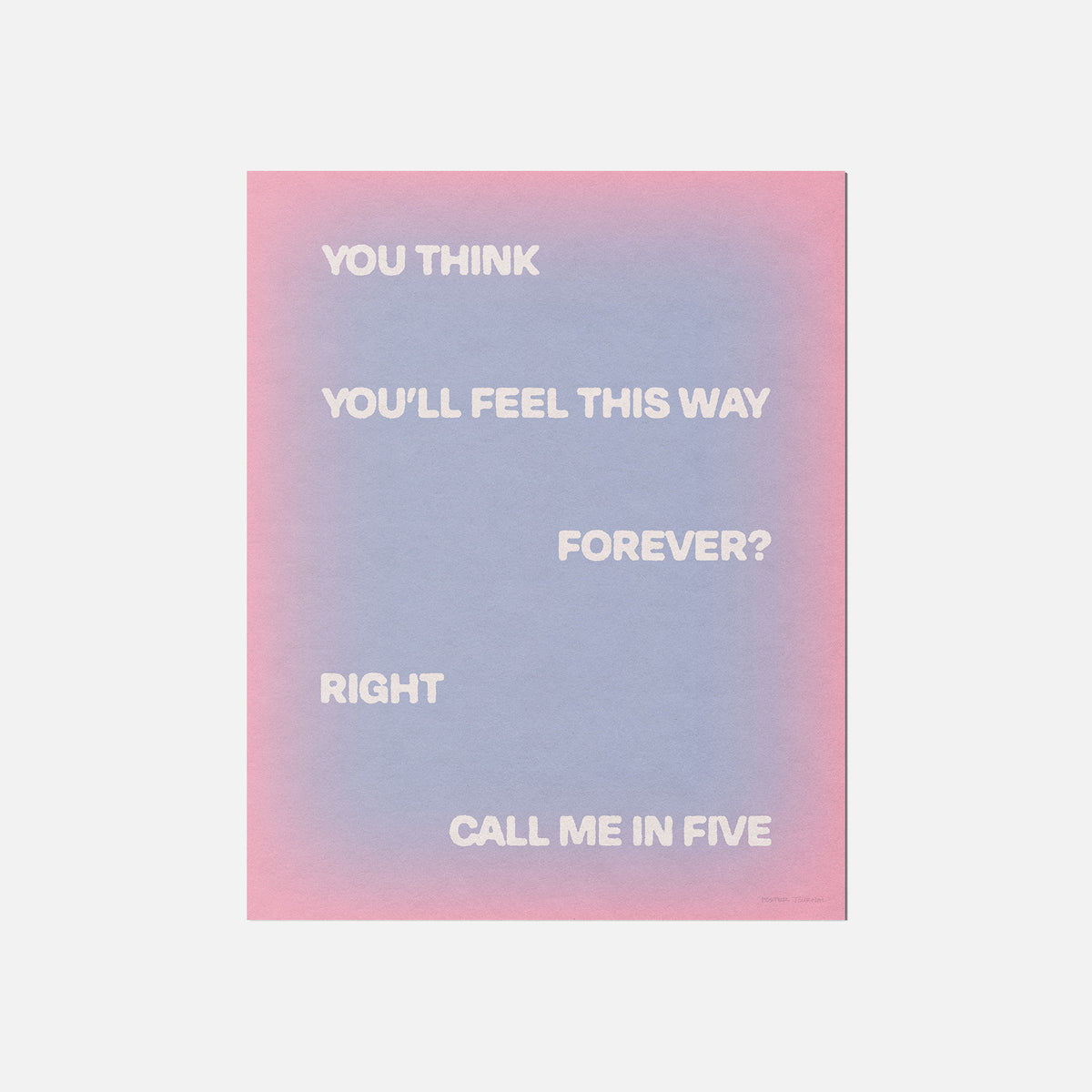 FIVE PRINT