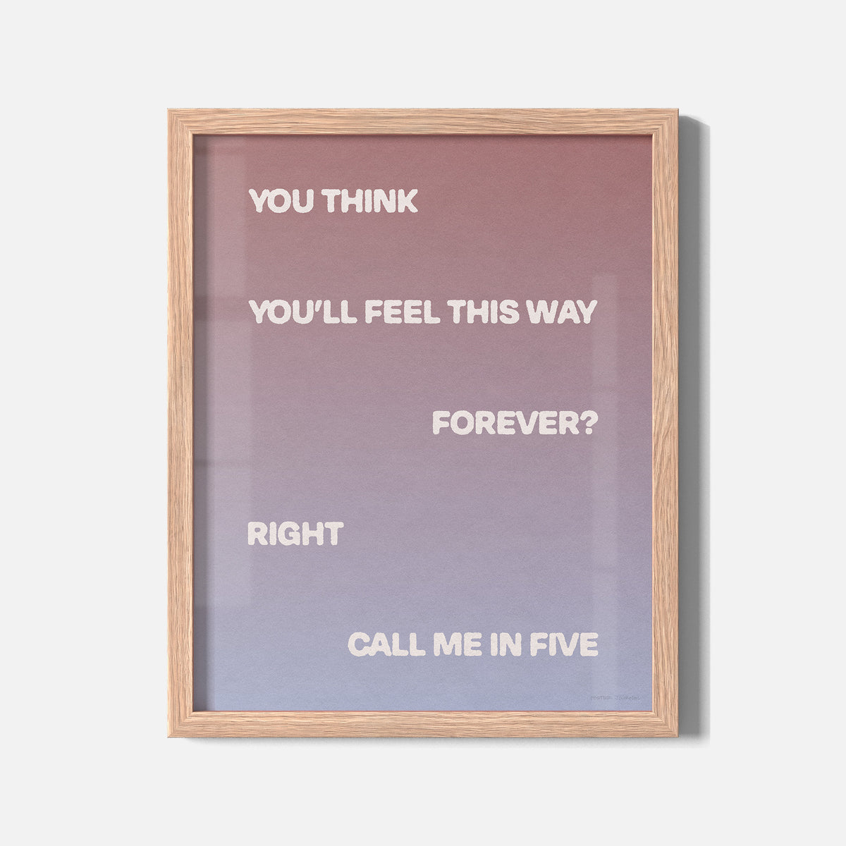 FIVE PRINT