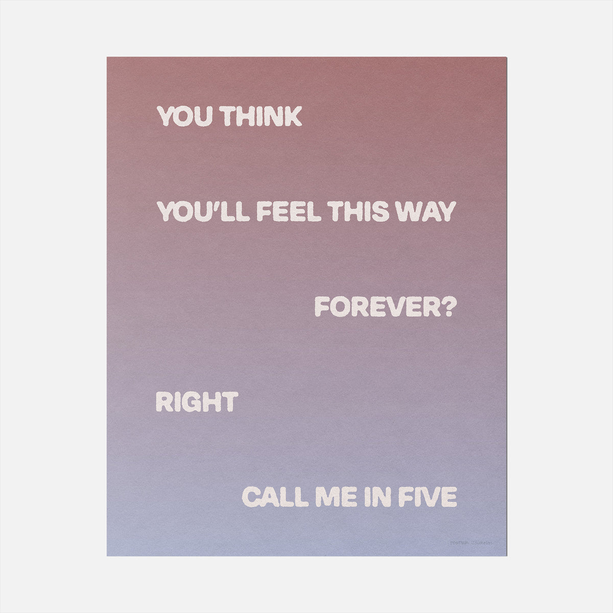 FIVE PRINT