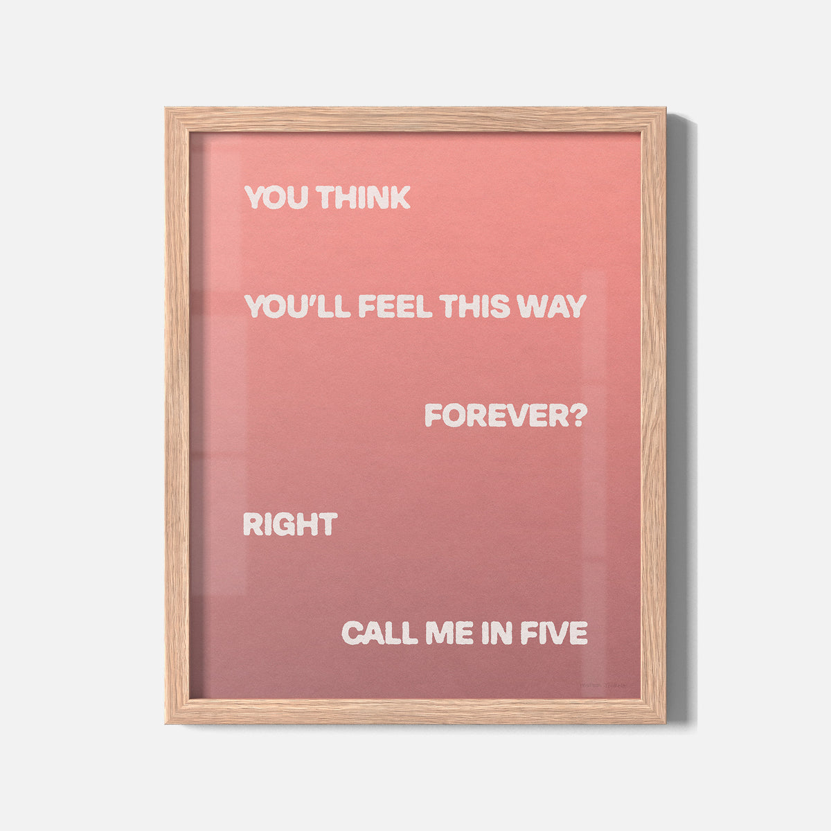 FIVE PRINT