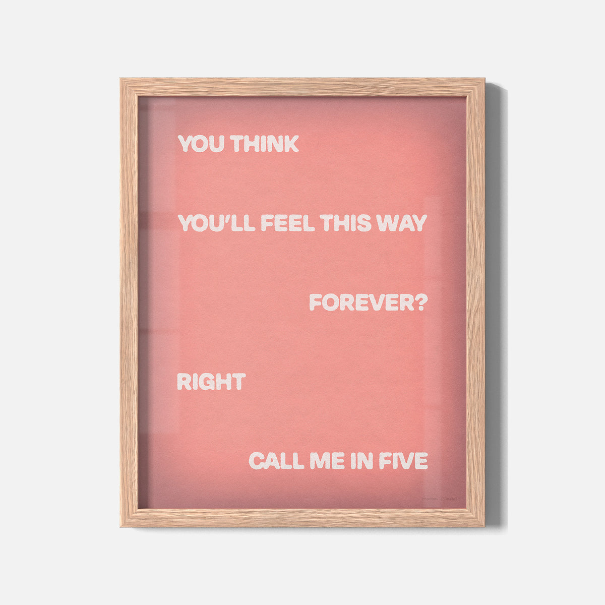 FIVE PRINT