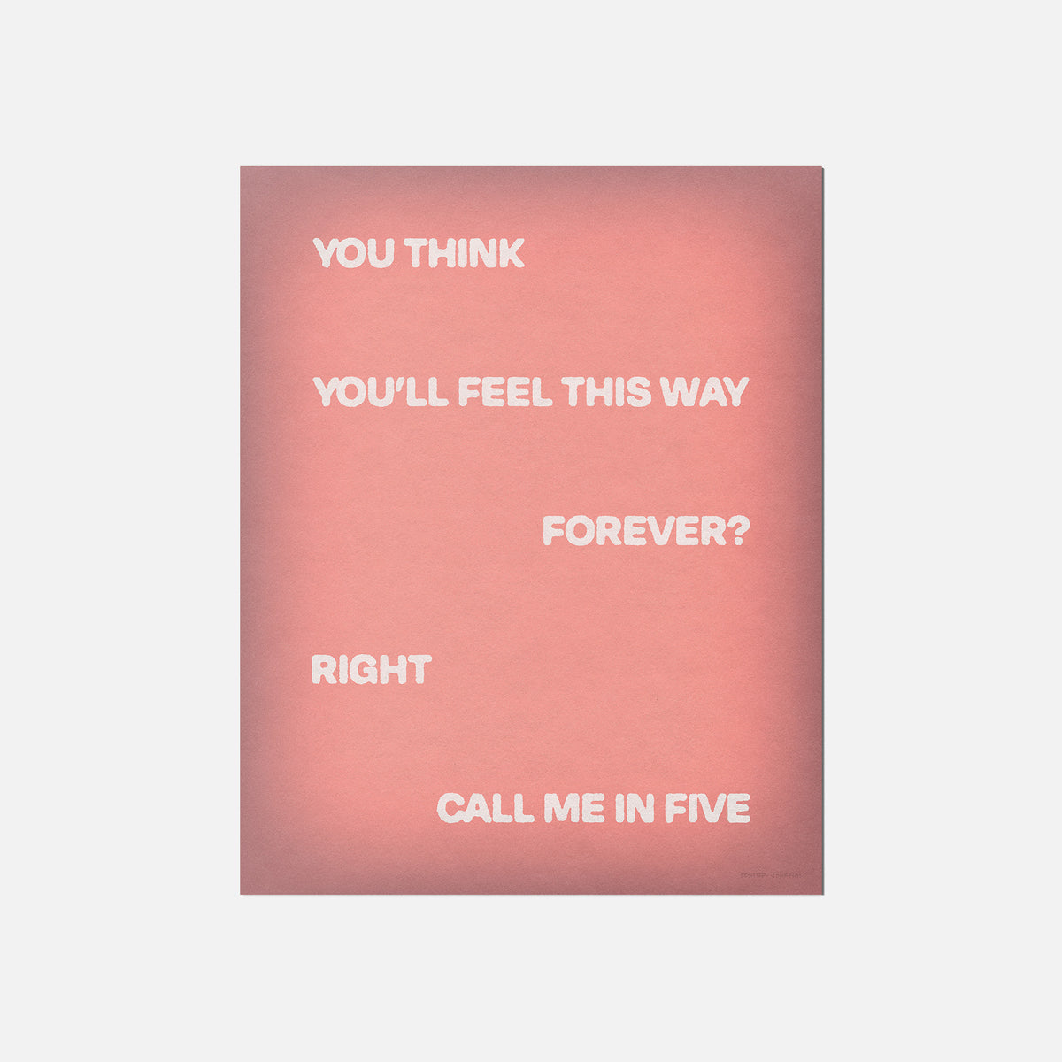 FIVE PRINT