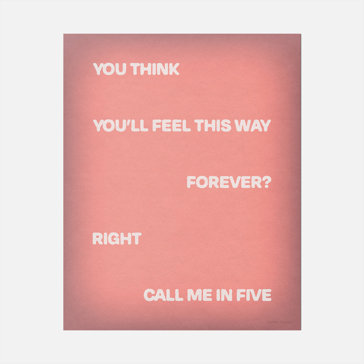 FIVE PRINT